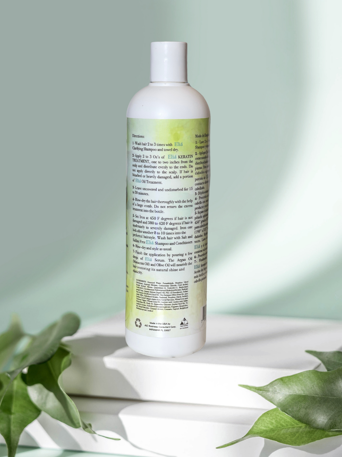 Eliá Beauty Tratamiento de Queratina 16 Oz.